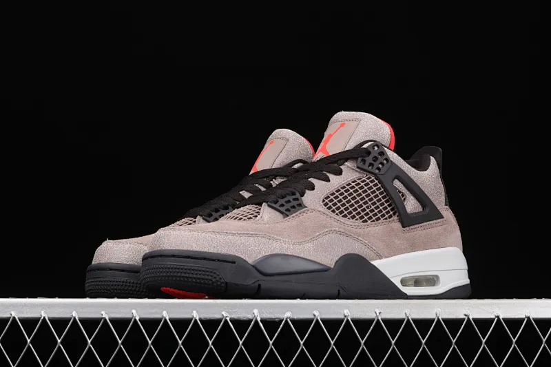 All categories Air Jordan Jordan series basketball shoes Air Jordan 4 Pure original Air Jordan 4 Retro "Taupe Haze" AJ4 Joe 4 black brown Mocha DB0732-200